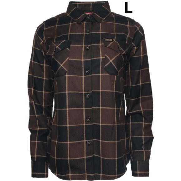 DIXXON Flannel DRIFTER 10YR Women' Flannel Shirt L - Picture 1 of 7